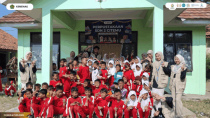 Mahasiswa KKN 24 meresmikan kembali perpustakaan SDN 2 Citemu