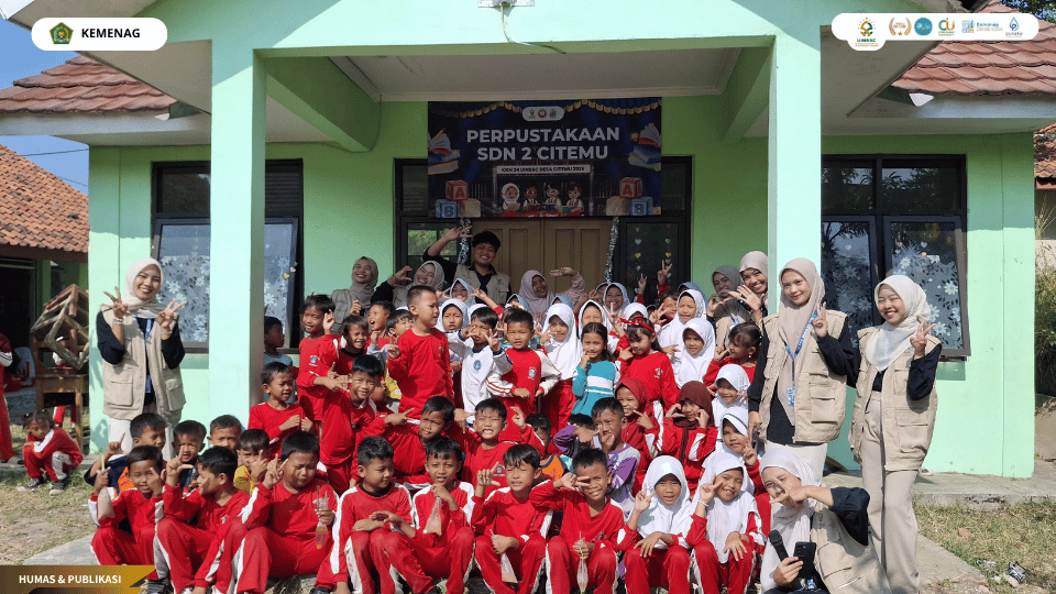 Mahasiswa KKN 24 meresmikan kembali perpustakaan SDN 2 Citemu