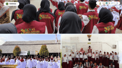 Mahasiswa KKN 45 UIN Siber Cirebon memulai pendampingan pembelajaran di SDN 1 Mayung