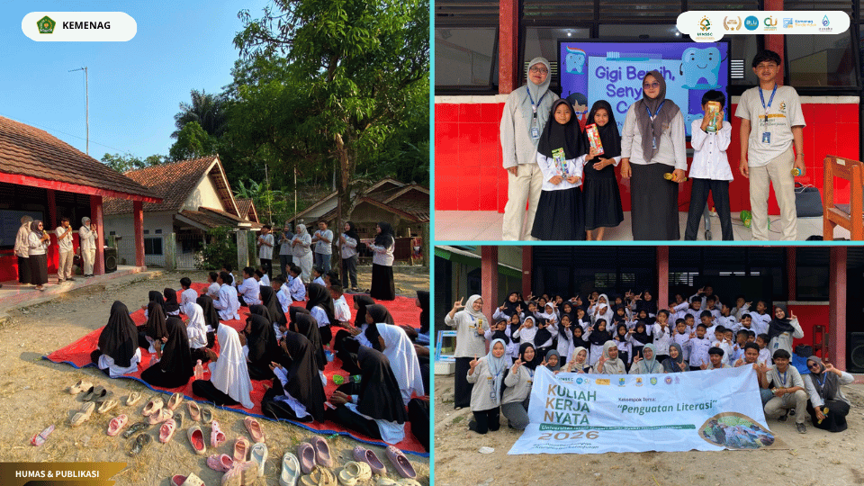 Mahasiswa KKN Kelompok 89 UIN Siber Syekh Nurjati Cirebon memberikan edukasi kesehatan gigi kepada siswa SDN 3 Cipanas.