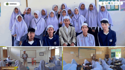 Mahasiswa KKN-PPL Internasional FEBI mengajar santri di Ma’had Darul Ulum Pattani