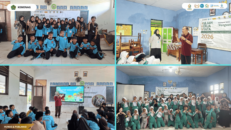 Mahasiswa KKN bersama siswa SDN 1 dan SDN 3 Astanalanggar dalam kegiatan edukasi anti bullying
