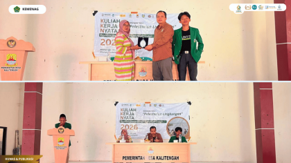 Penutupan KKN Kelompok 143 UIN Siber Syekh Nurjati Cirebon di Desa Kalitengah.