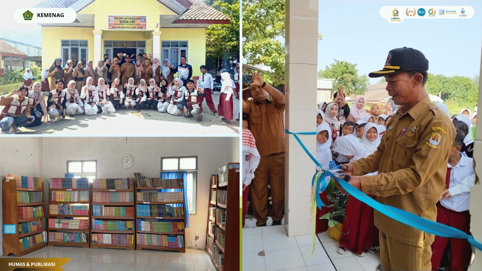 Peresmian Perpustakaan Berkah Ilmu SD Negeri 1 Losari Kidul oleh KKN 03 UIN SSC