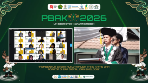 Peserta PBAK 2026 mengikuti pembekalan Syekh Nurjati Muda secara hybrid
