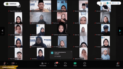 Placement Test mahasiswa baru UIN Siber Cirebon Tahun Akademik 20262027 dilaksanakan secara daring melalui Zoom Meeting.