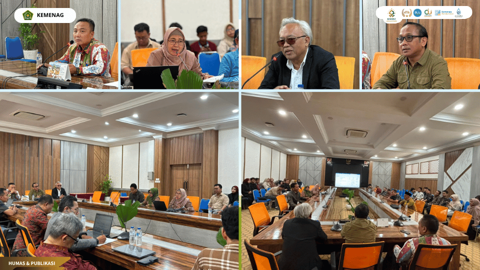 Rapat persiapan akhir Wisuda V, Pengukuhan 7 Guru Besar, dan Dies Natalis ke-61 UIN Siber Syekh Nurjati Cirebon di Ruang Senat Gedung Rektorat.