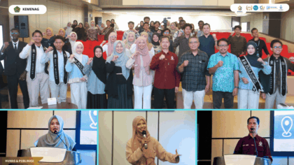 Seminar Internasional Go Viral Go International di Auditorium Gedung Siber.
