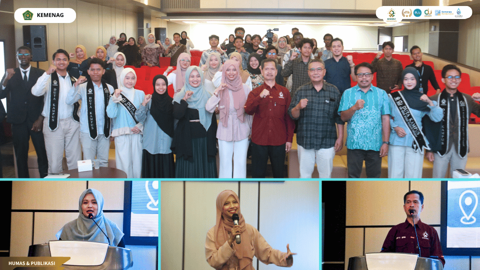 Seminar Internasional Go Viral Go International di Auditorium Gedung Siber.