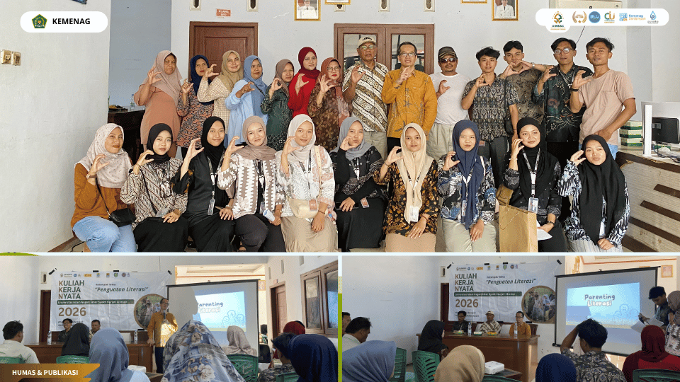 Seminar Parenting Literasi KKN 55 UIN Siber Cirebon bersama orang tua di Desa Karanganyar