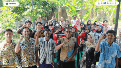 Seminar edukasi pengelolaan sampah dan Rocket Stove oleh mahasiswa KKN UIN Siber Syekh Nurjati Cirebon di Desa Bobos.