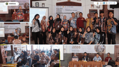 Seminar inklusi keuangan KKN 61 UIN Siber Cirebon bersama OJK di Desa Gegesik Kidul