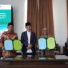 Disaksikan Menag, UIN Bandung dan UIN Siber Cirebon Teken MoU dengan Hartford International University AS