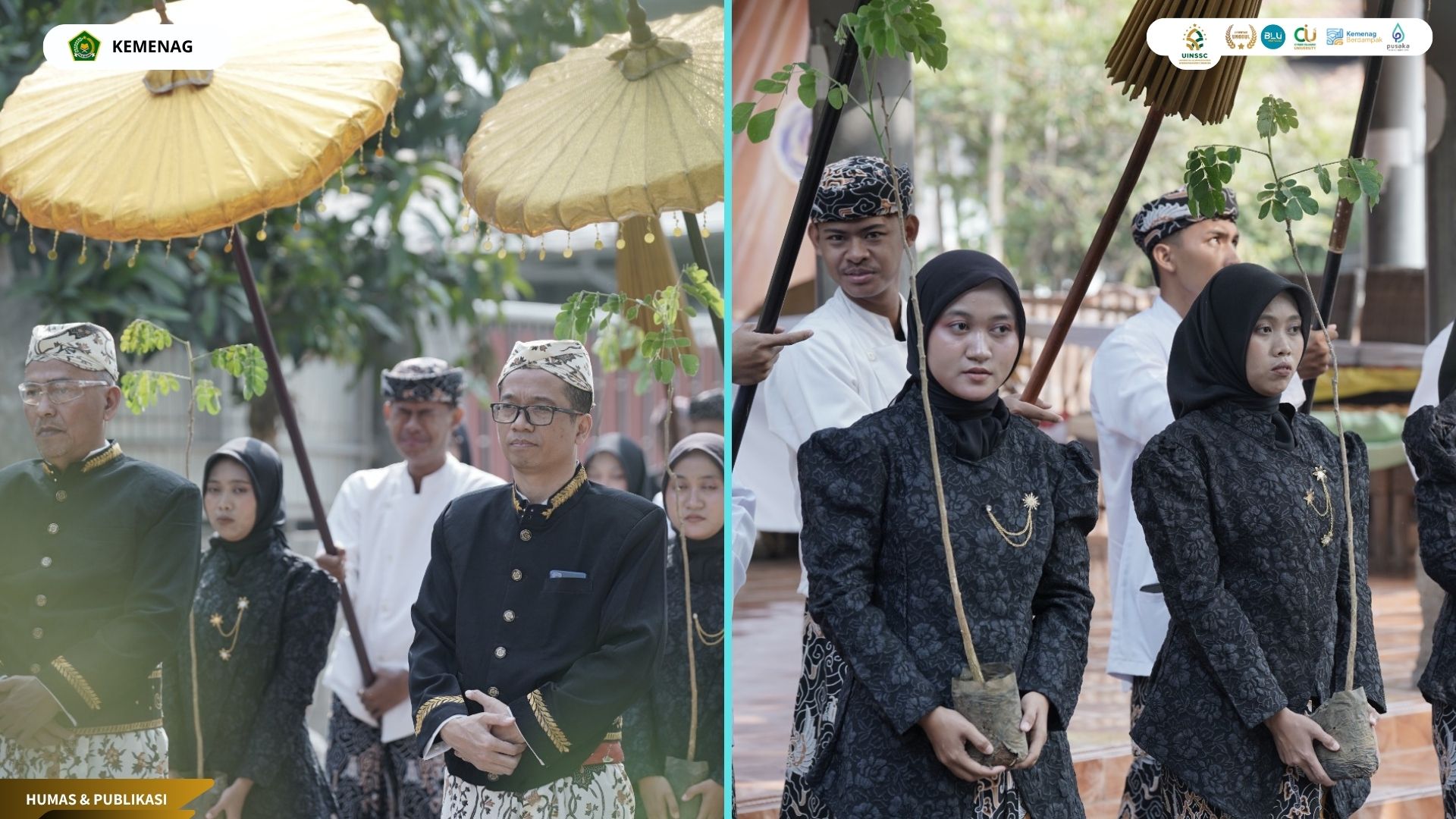 KKN 119 UIN Siber Tanam Pohon di Sanggar Seni Kencana Ungu, Padukan Penghijauan dan Budaya Cirebon