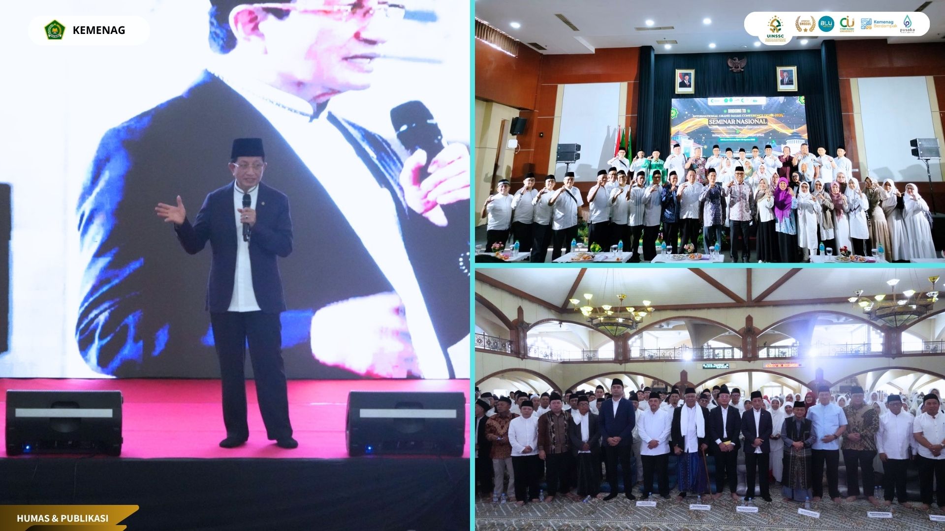 Sivitas Akademika UIN Siber Cirebon Hadir di Bridging IGIC 2026, Masjid Didorong Jadi Motor Perdamaian Dunia