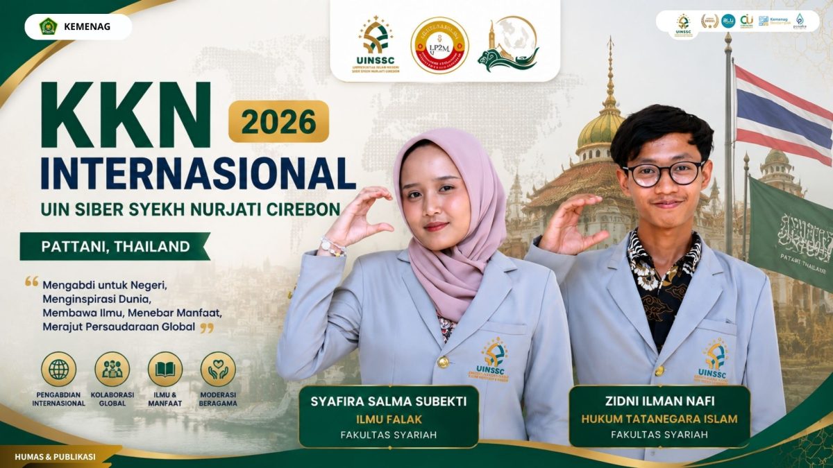 Dua Mahasiswa Fakultas Syariah UIN Siber Cirebon Go International Lewat KKN di Pattani Thailand