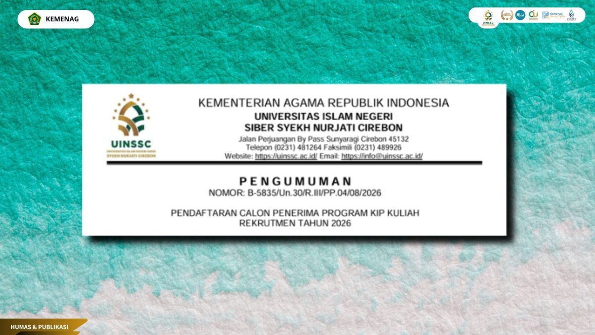 Pengumuman Pendaftaran Calon Penerima Program KIP Kuliah Rekrutmen Tahun 2026