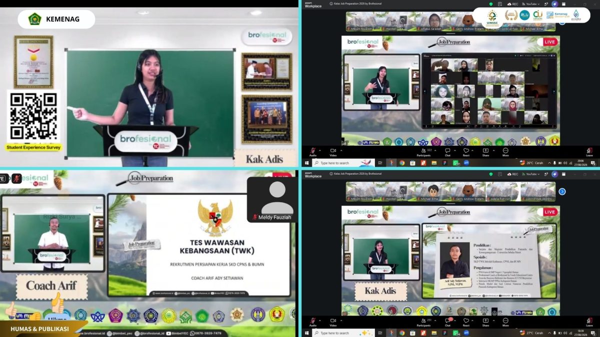 UIN Siber Cirebon Gelar TWK Mastery, 300 Lebih Peserta Siapkan Diri Hadapi Seleksi Kerja