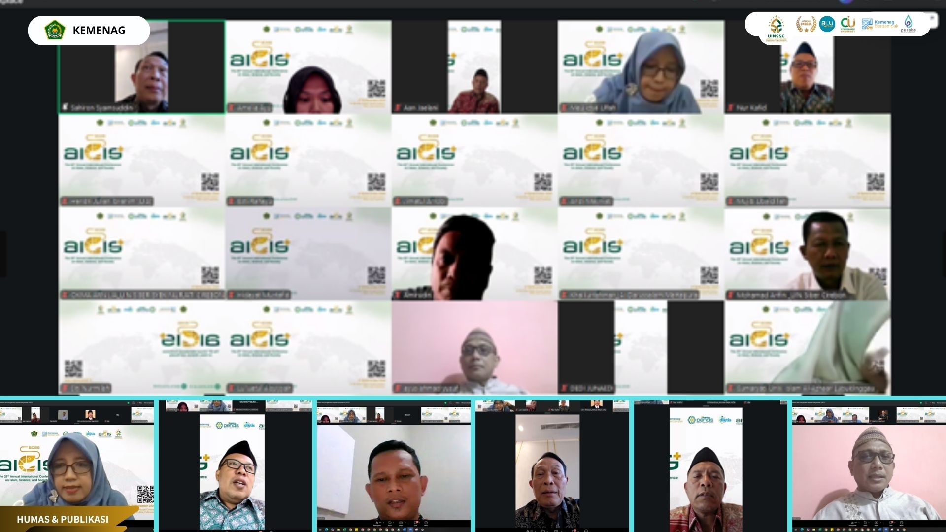 AICIS Plus 2026 Memanas! Akademisi Nasional-Mancanegara Serbu Zoom, Pertanyaan Substansial Banjiri Sosialisasi
