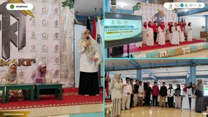 300 Mahasiswa KIP Kuliah UIN Siber Cirebon Unjuk Kemampuan Bahasa Arab dan Inggris di Pentas Seni
