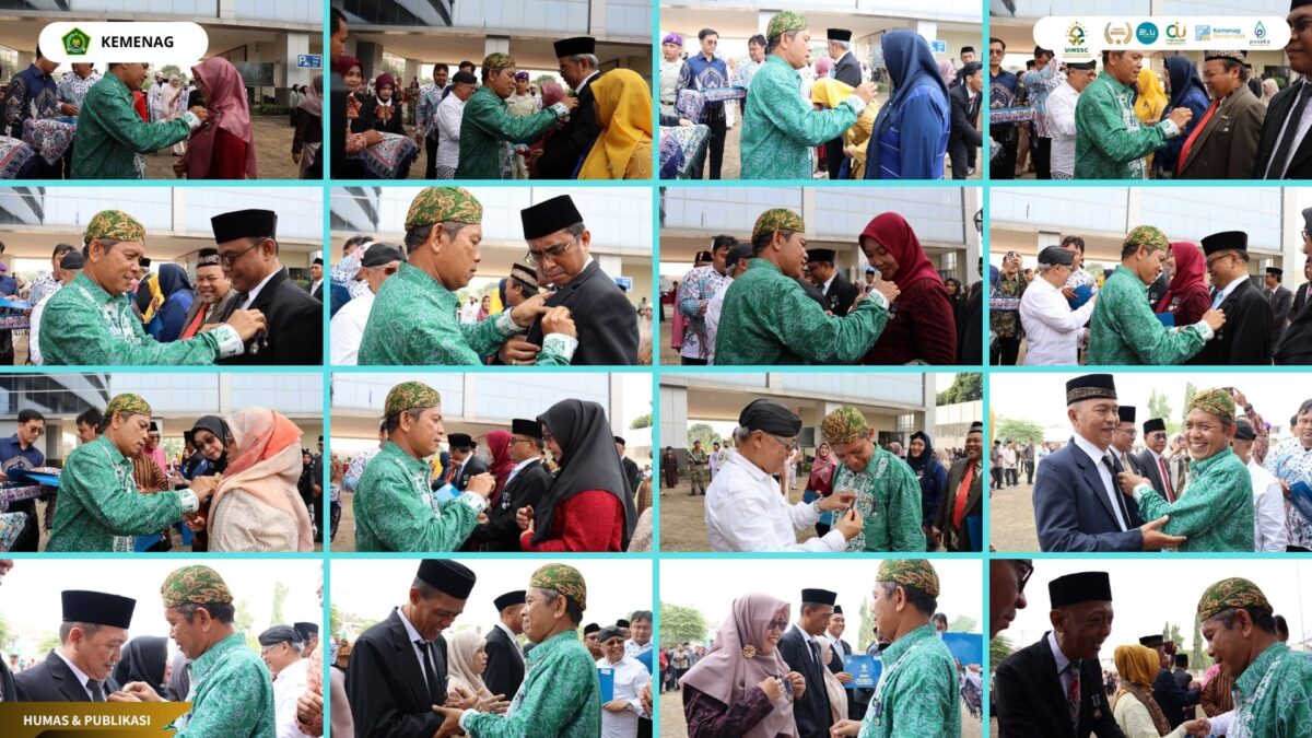 24 Dosen dan Tenaga Kependidikan UIN Siber Cirebon Terima Satyalancana Karya Satya, Prof Aan: Pengabdian adalah Jejak Kebaikan