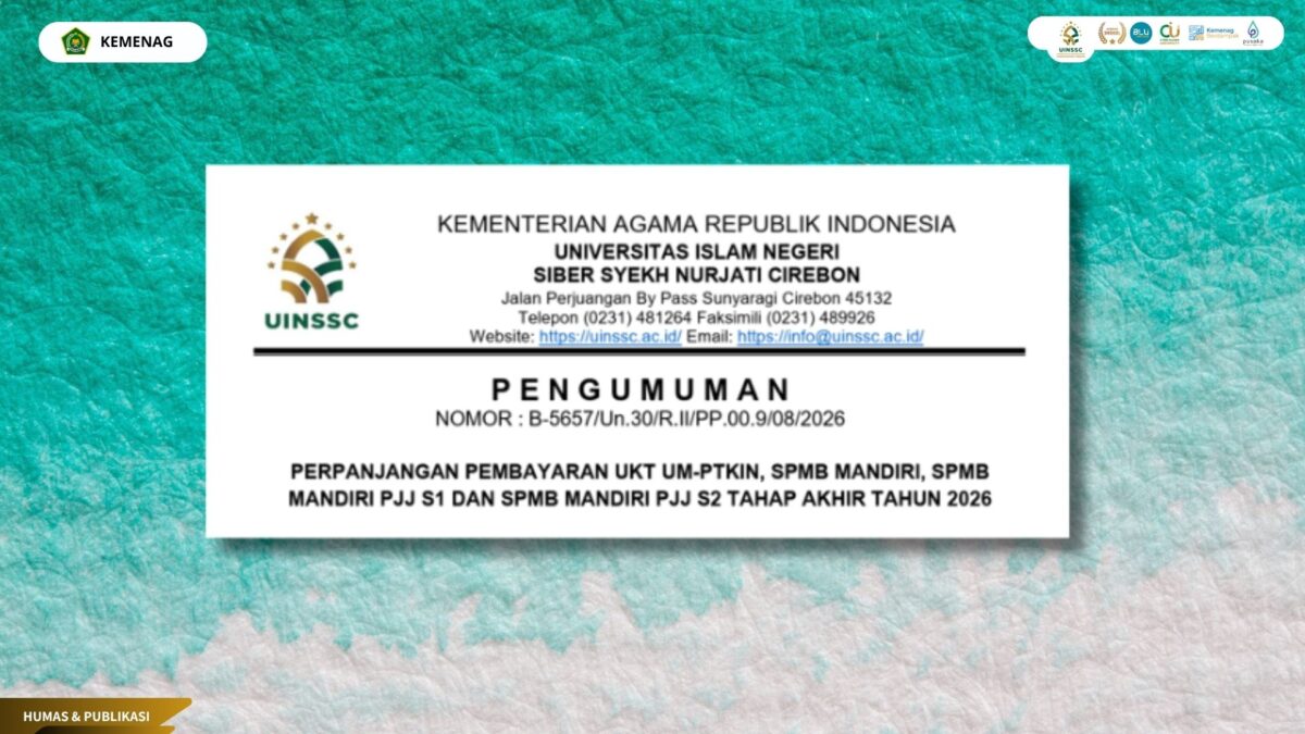 Pengumuman Perpanjangan Pembayaran UKT