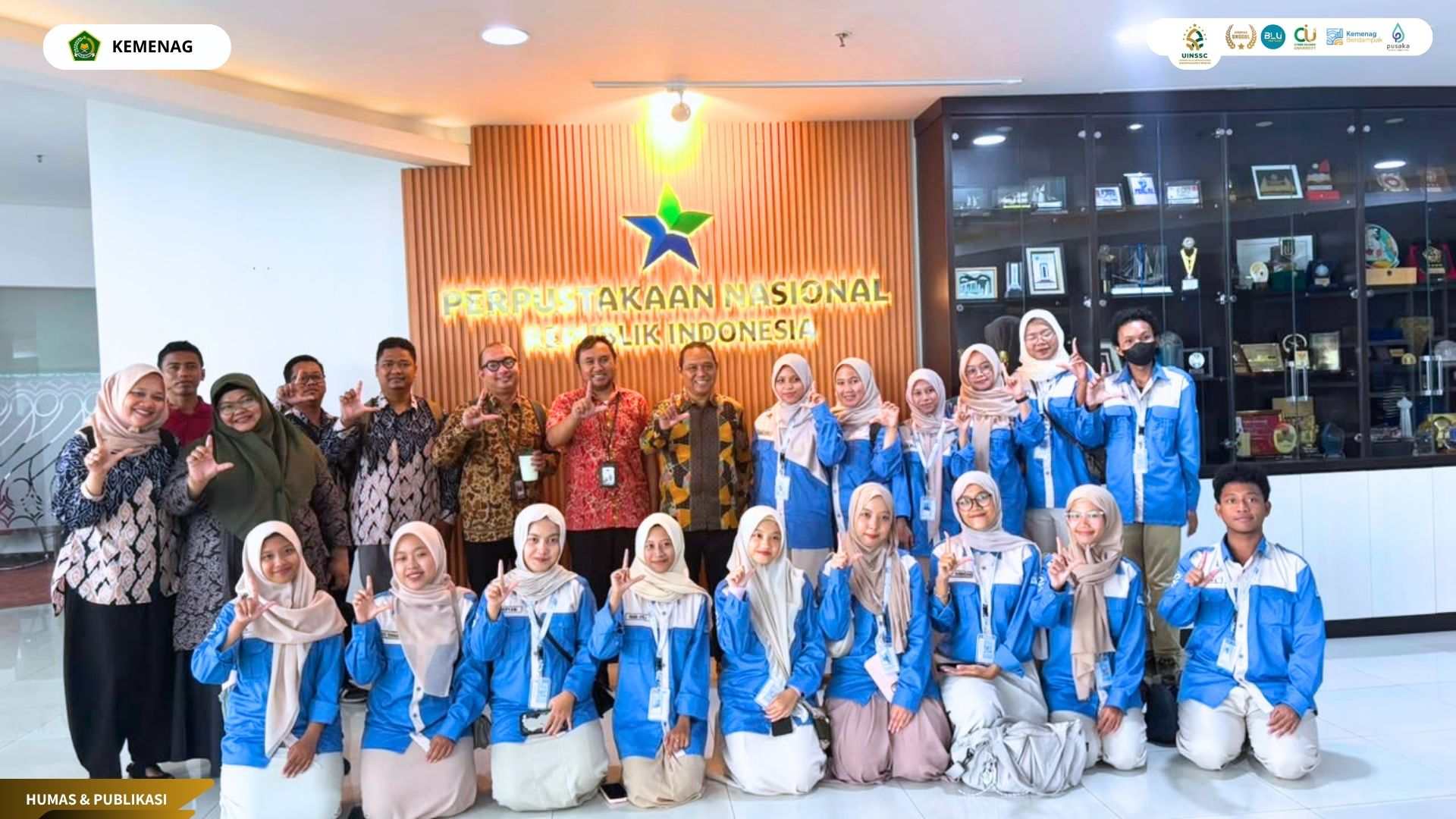 UPT Perpustakaan UIN Siber Cirebon dan KOCIPUS Perkuat Gerakan Literasi Bersama Perpusnas