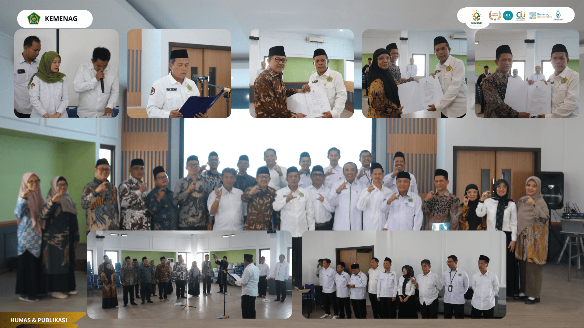 Rektor UINSSC Lantik 12 Pejabat Fungsional Dosen, Tekankan Kompetensi Digital Berkelanjutan