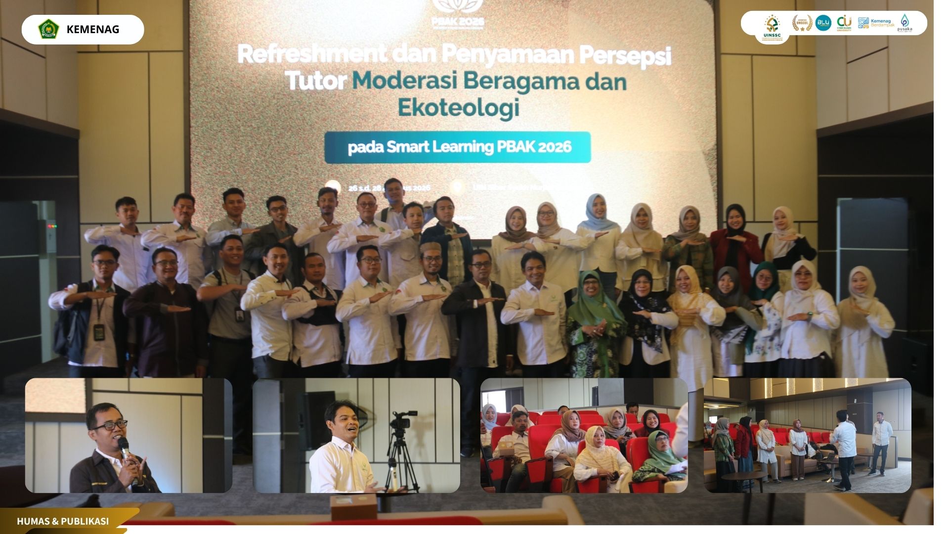 Siapkan Agen Perubahan, UIN Siber Cirebon Bekali Mentor PBAK 2026 dengan Modul Moderasi Beragama dan Ekoteologi