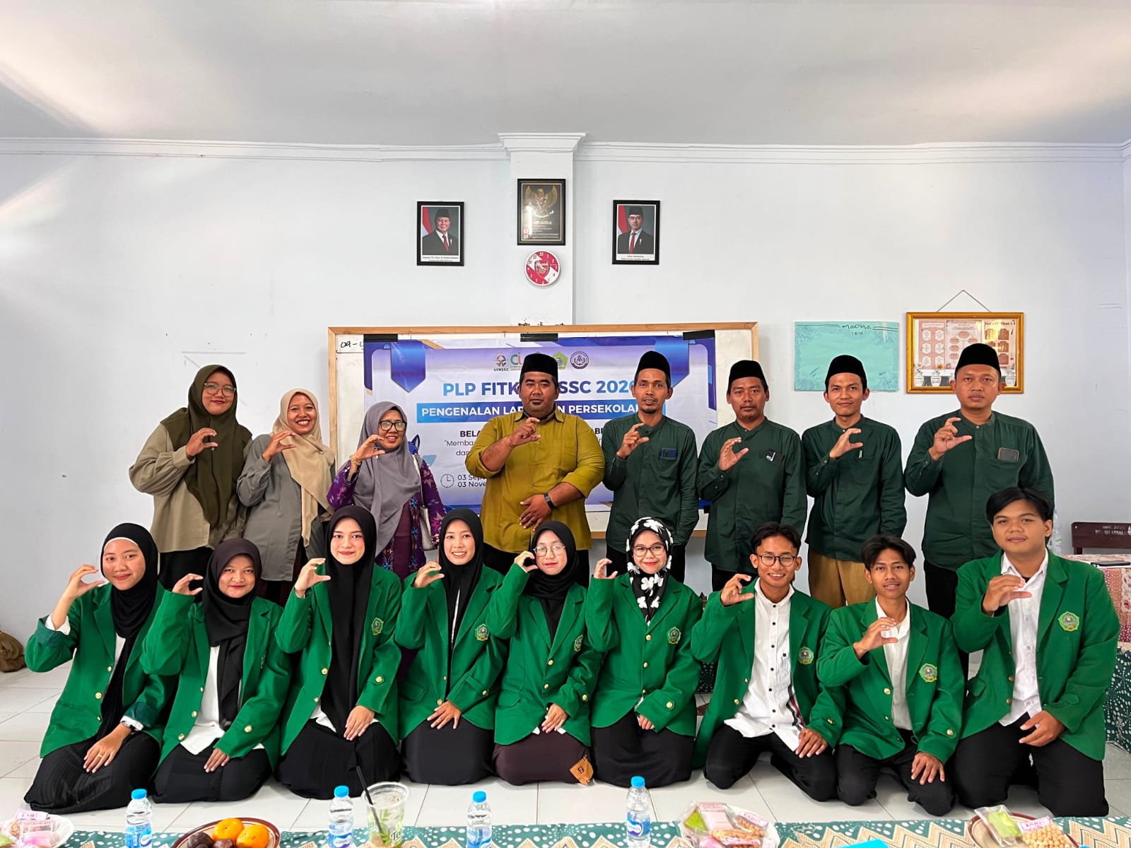 Pembukaan dan serah terima mahasiswa PLP UIN Siber di MTs NU Assalafie