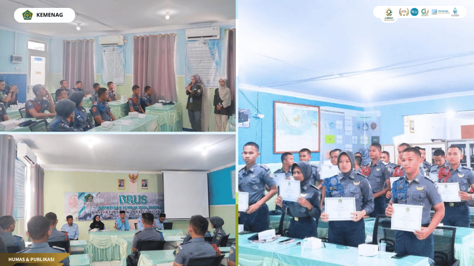 Mahasiswa PPL UIN Siber Cirebon mengikuti kegiatan BRUS di SMK Pelayaran Buana Bahari Cirebon