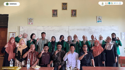 Opening Ceremony dan penerimaan mahasiswa PLP FITK UIN Siber di SMAN 1 Dukupuntang.