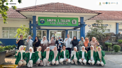 Pembukaan PLP mahasiswa UIN Siber Cirebon di SMPN 1 Talun