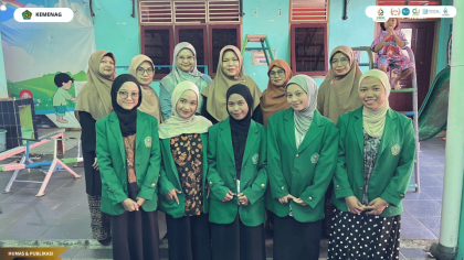 Penerjunan mahasiswa PLP UIN Siber Cirebon di RA Baiturrahim.
