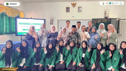 Penyerahan mahasiswa PLP FITK UIN Siber Syekh Nurjati Cirebon di SMP Negeri 4 Kota Cirebon