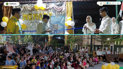 Peresmian KanciLib dalam kegiatan MEMORY KKN 13 Desa Kanci Kulon