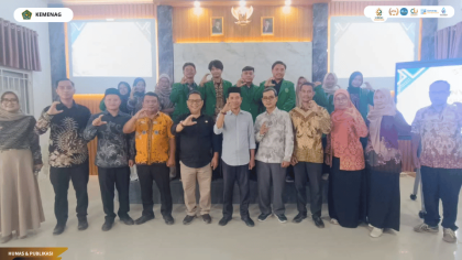 Serah terima mahasiswa PLP UIN Siber Cirebon di SMAN 1 Babakan.