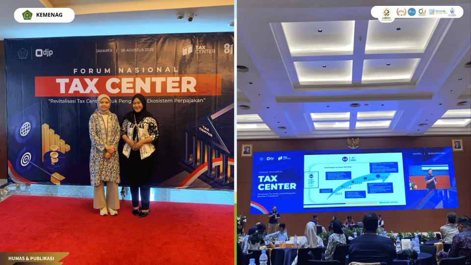 Tax Center UIN Siber Syekh Nurjati Cirebon menghadiri Forum Nasional Tax Center Indonesia 2026 di Kantor Pusat DJP Jakarta