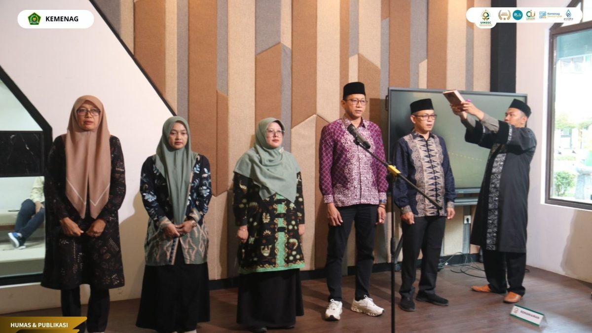 5 PNS UIN Siber Cirebon Resmi Dilantik, Rektor Tekankan Integritas dan Dampak Kerja