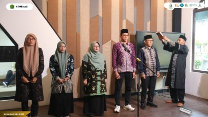 5 PNS UIN Siber Cirebon Resmi Dilantik, Rektor Tekankan Integritas dan Dampak Kerja