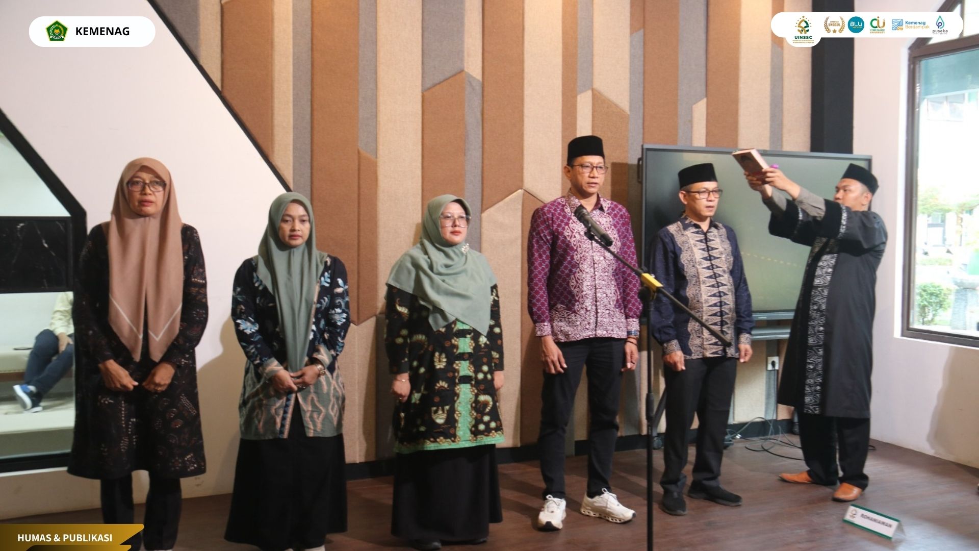 5 PNS UIN Siber Cirebon Resmi Dilantik, Rektor Tekankan Integritas dan Dampak Kerja