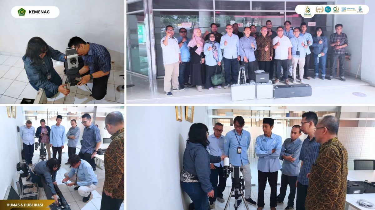 BRIN Hibahkan 3 Teleskop dan SQM, Ilmu Falak UIN Siber Cirebon Makin “Benderang”