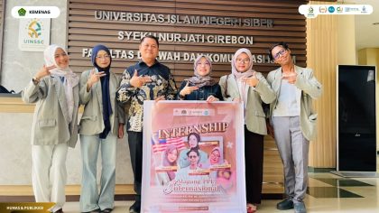 FDKI UIN Siber Cirebon Lepas Empat Mahasiswa Ikuti PPL Internasional di Malaysia