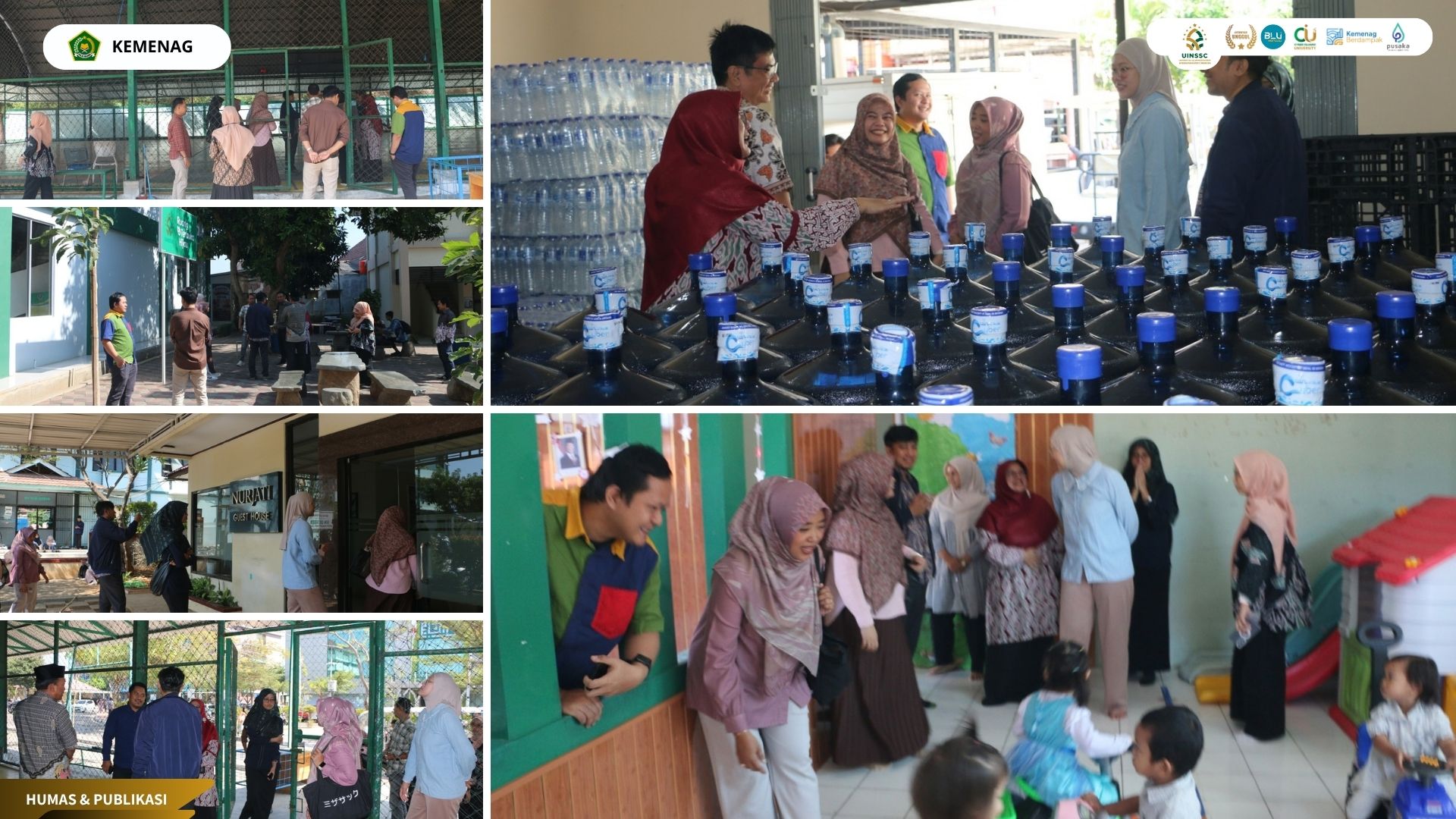 Tim Monev BLU Kemenkeu Visit Layanan UIN Siber Cirebon, Cek Langsung Daycare hingga Cyber Water
