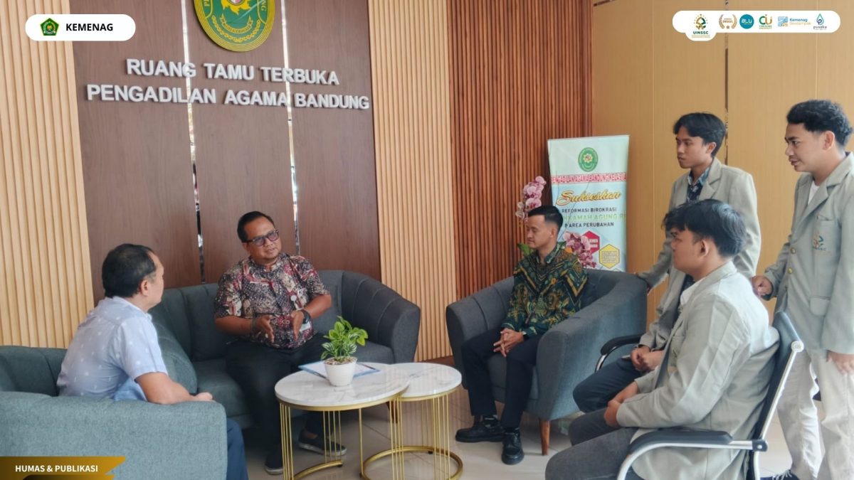 Monev PPL di Pengadilan Agama Bandung, Fasya UIN Siber Cirebon Pastikan Mahasiswa Siap Hadapi Praktik Hukum