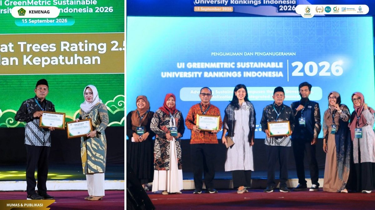 UIN Siber Cirebon Melonjak ke Peringkat 517 Dunia UI GreenMetric 2026, Naik Jadi Peringkat 6 PTKIN