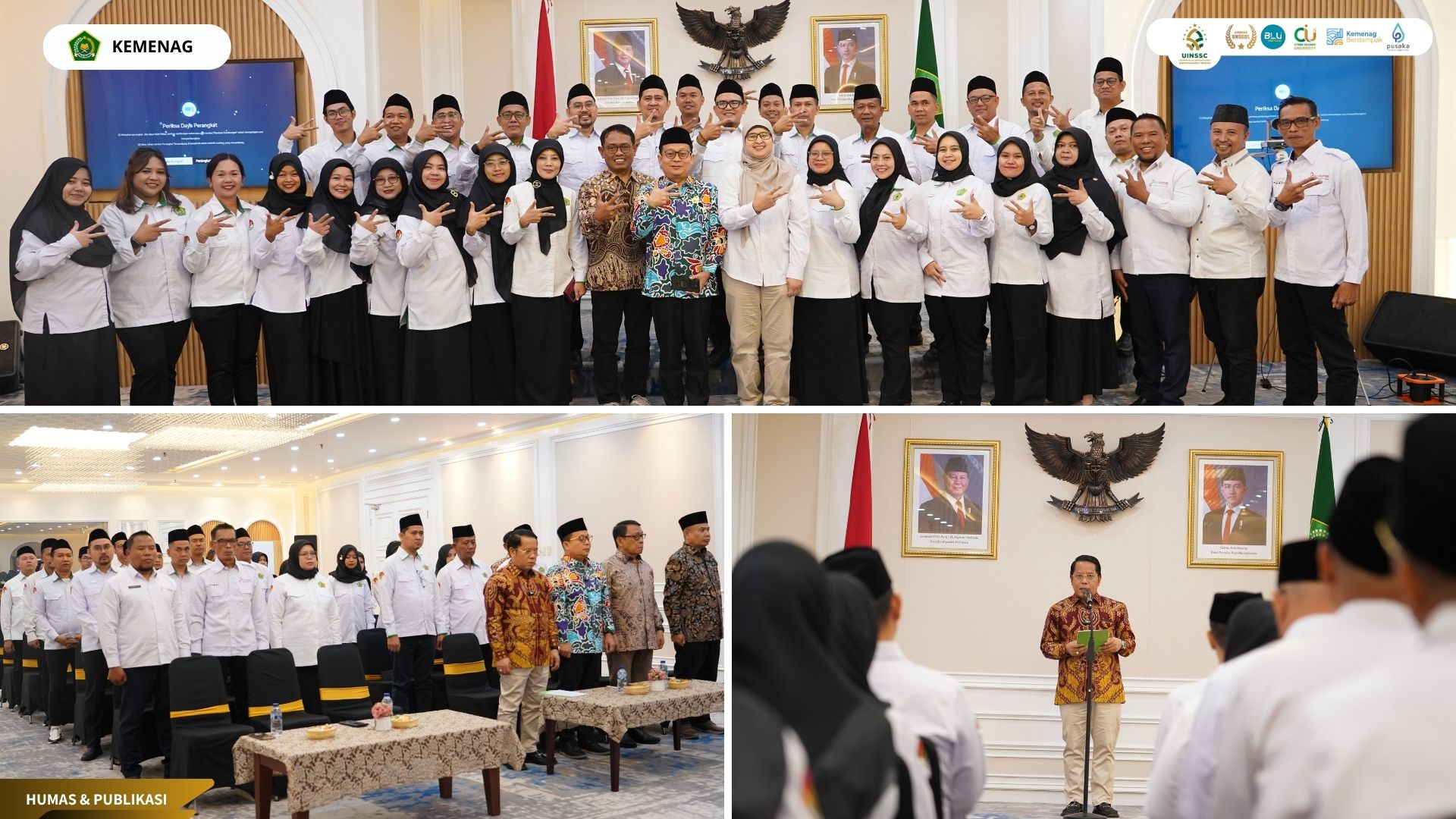 UIN Siber Syekh Nurjati Cirebon Tembus Jejaring Humas Nasional Kemenag, Mohamad Arifin Dikukuhkan