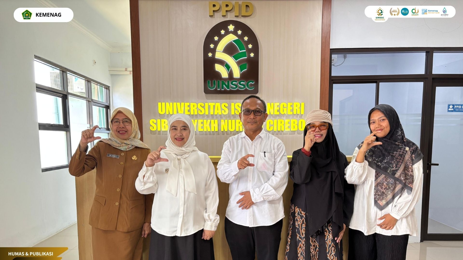 Wakil Wali Kota Cirebon Sambangi PPID UIN Siber Cirebon, Dorong Budaya Keterbukaan Informasi