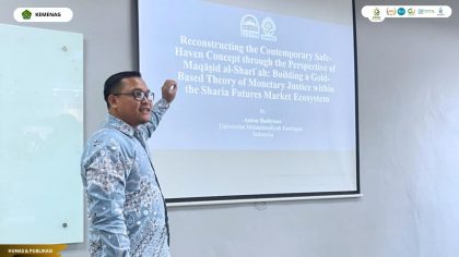 Saat Emas Ikut Jatuh di Tengah Krisis, Mahasiswa S3 UIN Siber Cirebon Tawarkan Konsep Safe Haven Berbasis Maqāṣid al-Sharīʿah