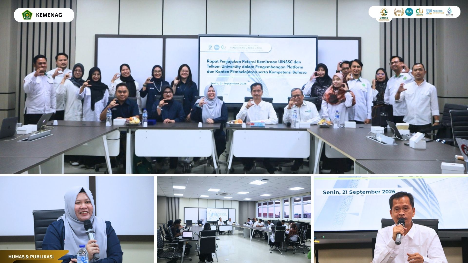 UIN Siber Cirebon Gandeng Telkom University, Bidik Penguatan Platform Pembelajaran Digital dan Kompetensi Bahasa
